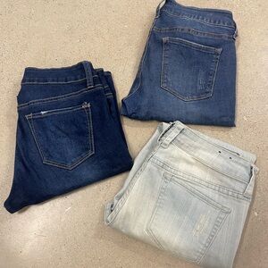 Stylish Denim Jeans Trio